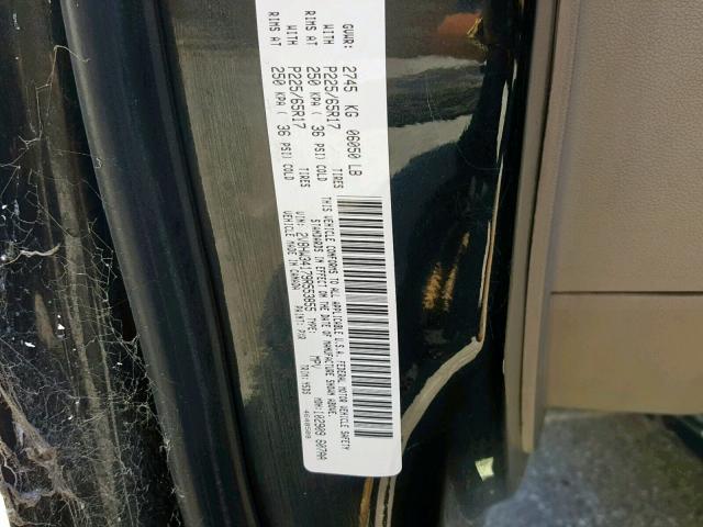 2V8HW34179R553855 - 2009 VOLKSWAGEN ROUTAN SE BLACK photo 10