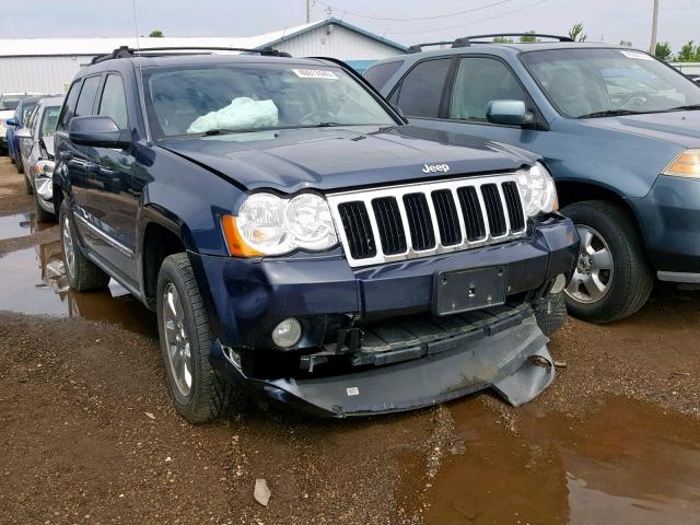 1J8HR58P89C544323 - 2009 JEEP GRAND CHER BLUE photo 1