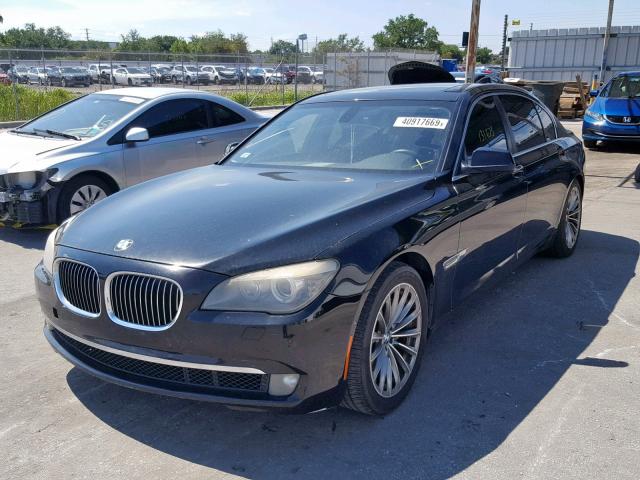 WBAKB4C54BC574584 - 2011 BMW 740 LI BLACK photo 2