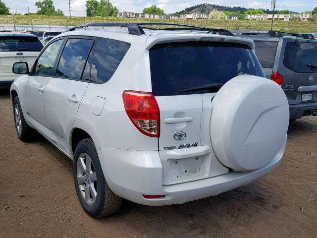 JTMZK31V085023936 - 2008 TOYOTA RAV4 LIMIT WHITE photo 3