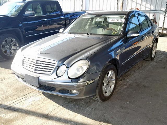 WDBUF56J66A797126 - 2006 MERCEDES-BENZ E 350 GRAY photo 2