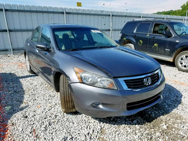 1HGCP3F86AA023643 - 2010 HONDA ACCORD EXL GRAY photo 1