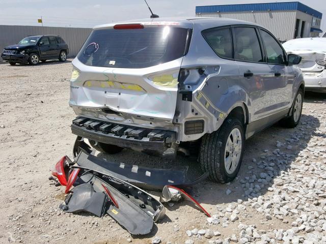 1FMCU0F75FUC78847 - 2015 FORD ESCAPE S SILVER photo 4