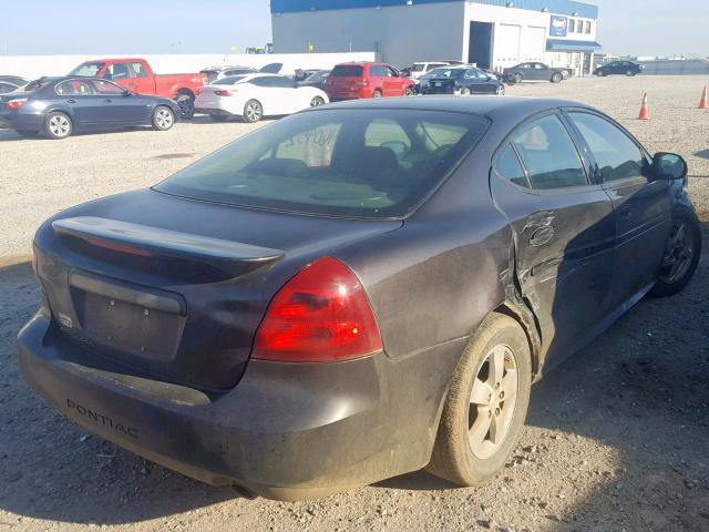 2G2WP552281172600 - 2008 PONTIAC GRAND PRIX BROWN photo 4