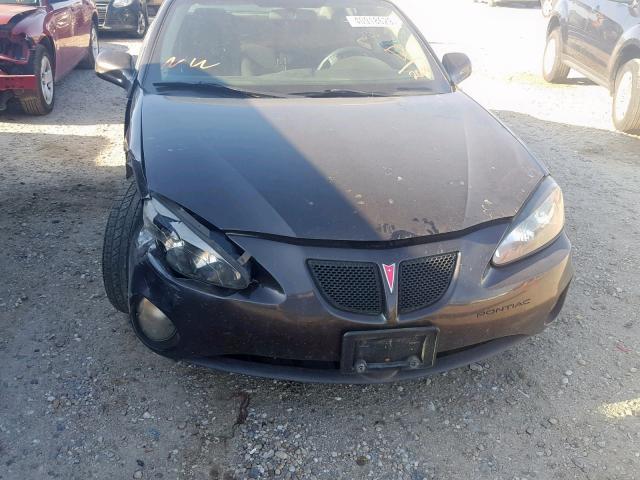 2G2WP552281172600 - 2008 PONTIAC GRAND PRIX BROWN photo 9