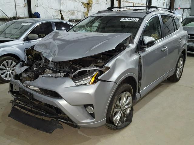 2T3DFREV3HW580697 - 2017 TOYOTA RAV4 LIMIT SILVER photo 2