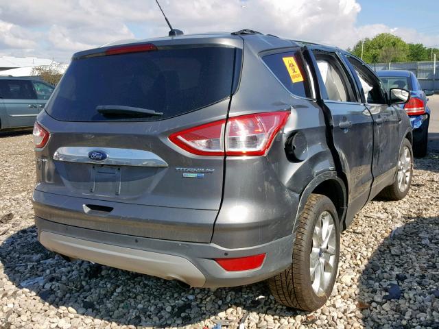 1FMCU9J99EUC28352 - 2014 FORD ESCAPE TIT GRAY photo 4