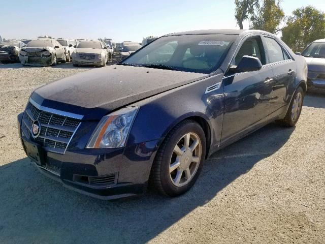 1G6DV57V580158110 - 2008 CADILLAC CTS HI FEA BLUE photo 2