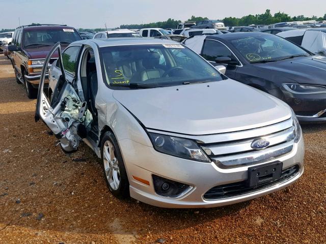 3FAHP0JA6BR273488 - 2011 FORD FUSION SEL SILVER photo 1