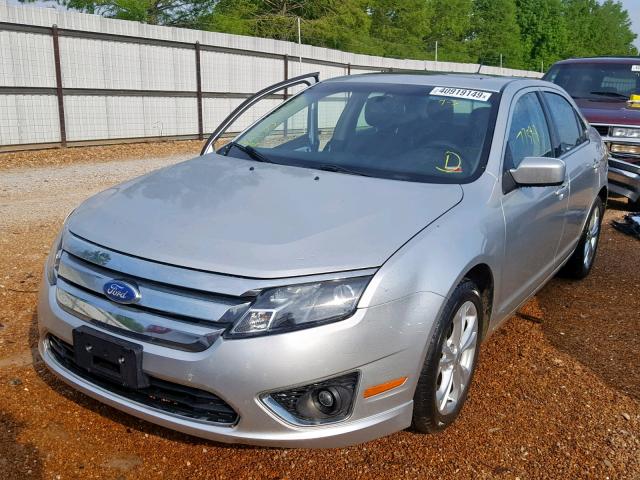 3FAHP0JA6BR273488 - 2011 FORD FUSION SEL SILVER photo 2