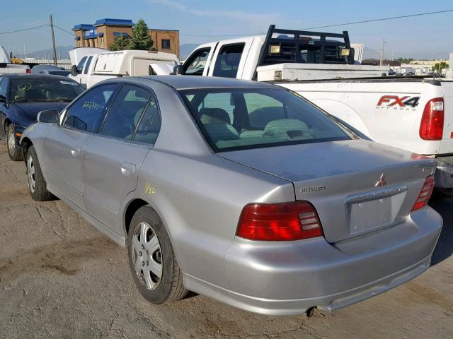 4A3AA46G91E219814 - 2001 MITSUBISHI GALANT ES SILVER photo 3