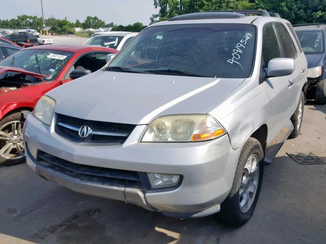 2HNYD18652H535310 - 2002 ACURA MDX TOURIN SILVER photo 2