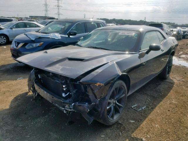 2C3CDZAG8JH118817 - 2018 DODGE CHALLENGER BLACK photo 2