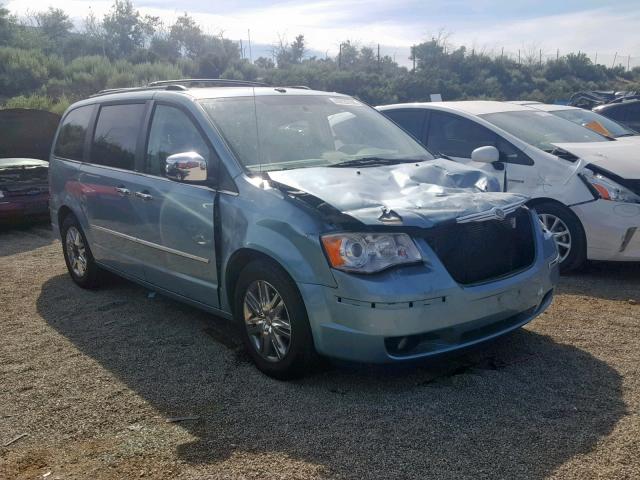 2A4RR6DX1AR253515 - 2010 CHRYSLER TOWN & COU BLUE photo 1