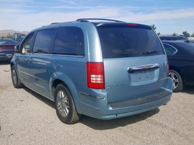 2A4RR6DX1AR253515 - 2010 CHRYSLER TOWN & COU BLUE photo 3