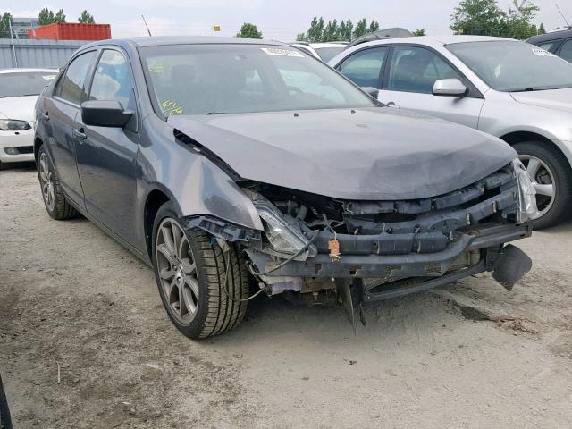 3FAHP0JA9BR339368 - 2011 FORD FUSION SEL GRAY photo 1