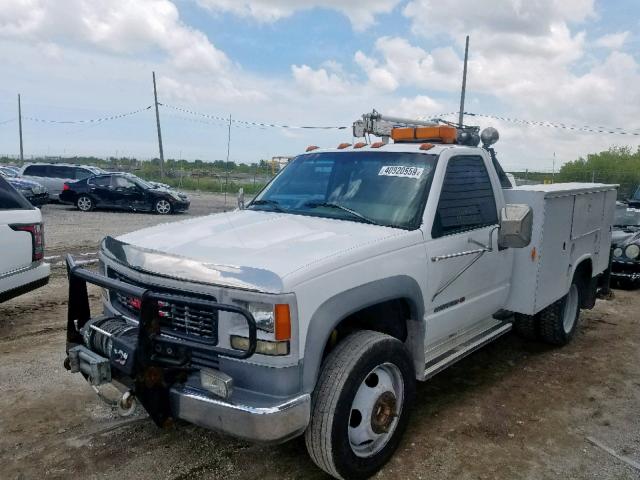 1GDKC34F8TJ516410 - 1996 GMC SIERRA C35 WHITE photo 2