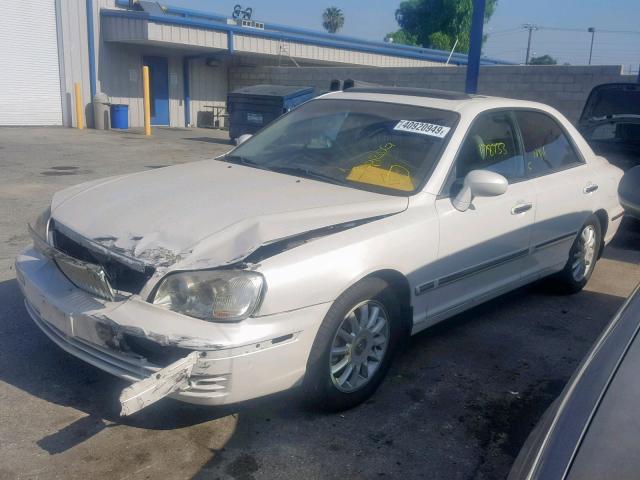 KMHFU45E74A283518 - 2004 HYUNDAI XG 350 WHITE photo 2