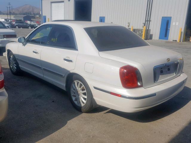 KMHFU45E74A283518 - 2004 HYUNDAI XG 350 WHITE photo 3