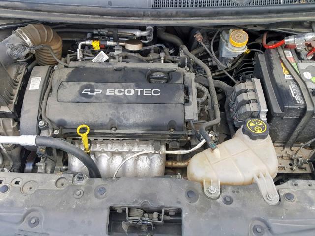 1G1JA5SH5D4196025 - 2013 CHEVROLET SONIC LS BLACK photo 7