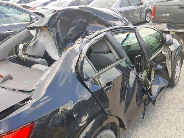 1G1JA5SH5D4196025 - 2013 CHEVROLET SONIC LS BLACK photo 9