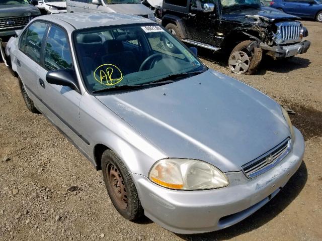 2HGEJ6521VH522365 - 1997 HONDA CIVIC DX SILVER photo 1