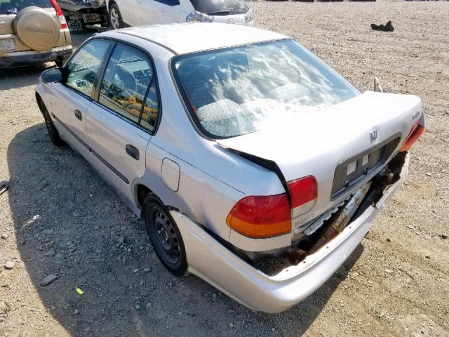 2HGEJ6521VH522365 - 1997 HONDA CIVIC DX SILVER photo 3