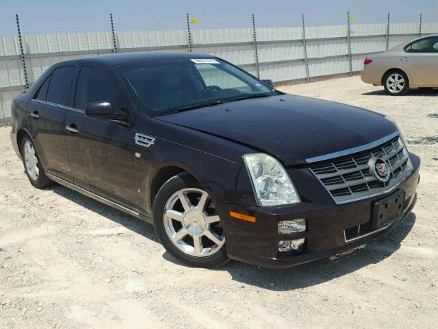 1G6DW67V680115950 - 2008 CADILLAC STS PURPLE photo 1