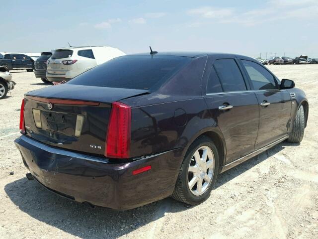 1G6DW67V680115950 - 2008 CADILLAC STS PURPLE photo 4