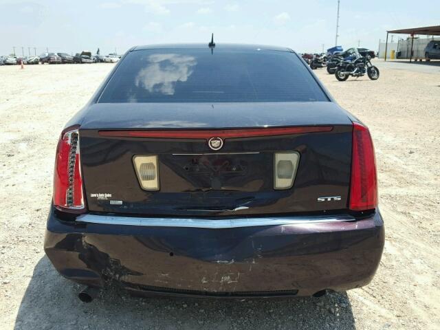 1G6DW67V680115950 - 2008 CADILLAC STS PURPLE photo 9