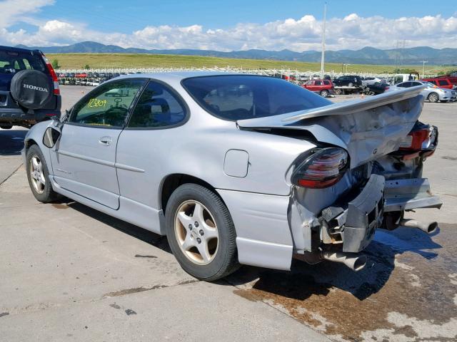 1G2WP12K5WF332553 - 1998 PONTIAC GRAND PRIX SILVER photo 3
