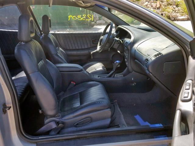 1G2WP12K5WF332553 - 1998 PONTIAC GRAND PRIX SILVER photo 5