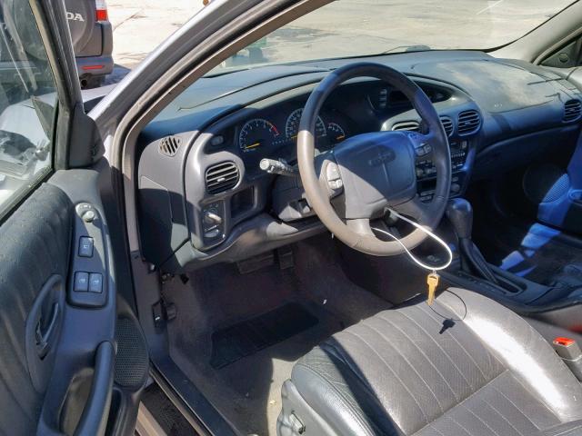 1G2WP12K5WF332553 - 1998 PONTIAC GRAND PRIX SILVER photo 9