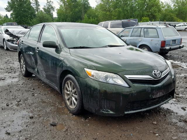 4T1BB3EK5BU142463 - 2011 TOYOTA CAMRY HYBR BLUE photo 1