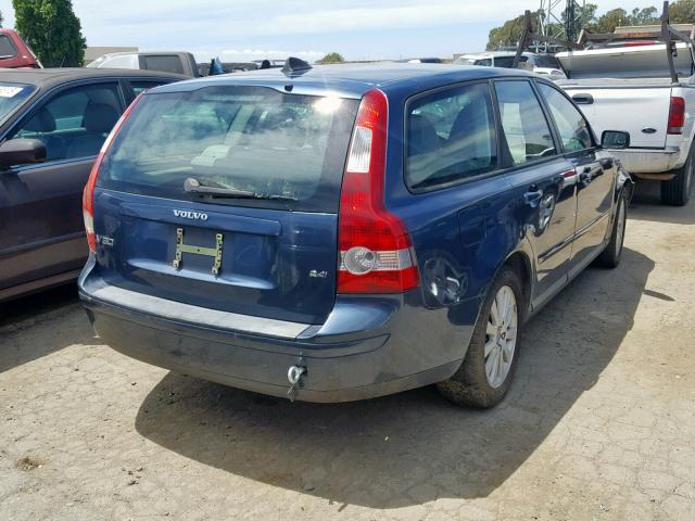 YV1MW390352079884 - 2005 VOLVO V50 2.4I BLUE photo 4