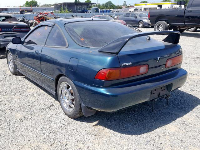 JH4DC2383TS002967 - 1996 ACURA INTEGRA GS GREEN photo 3