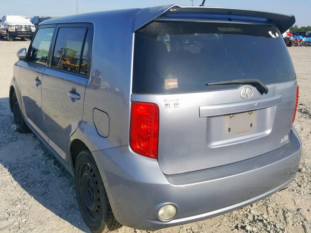 JTLZE4FE3A1105098 - 2010 TOYOTA SCION XB 灰色 照片 3