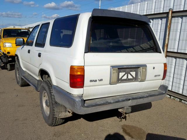 JT3VN39W7L0027298 - 1990 TOYOTA 4RUNNER VN WHITE photo 3