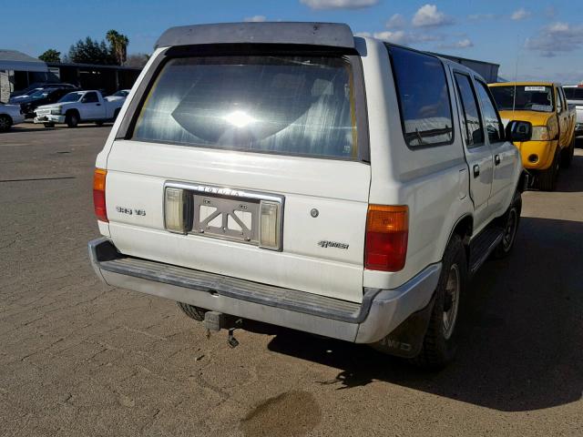 JT3VN39W7L0027298 - 1990 TOYOTA 4RUNNER VN WHITE photo 4