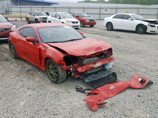 JF1ZNAA14E9703776 - 2014 TOYOTA SCION FR-S RED photo 1