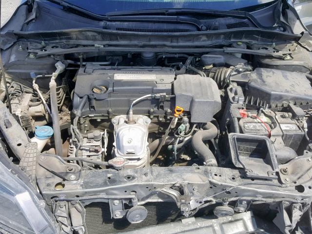 1HGCR2F8XDA064298 - 2013 HONDA ACCORD EXL GRAY photo 7