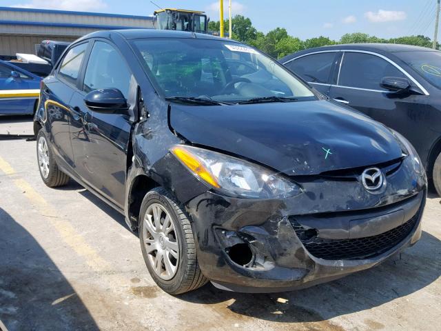 JM1DE1KY9D0170276 - 2013 MAZDA MAZDA2 BLACK photo 1