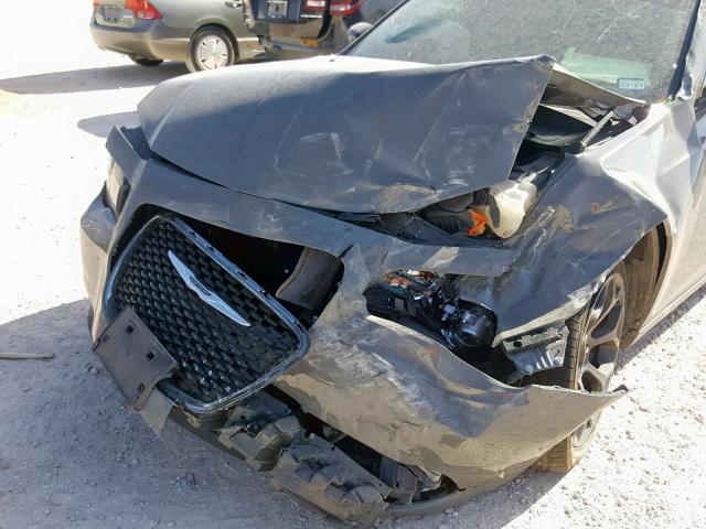 2C3CCAAG1KH569660 - 2019 CHRYSLER 300 TOURIN GRAY photo 9