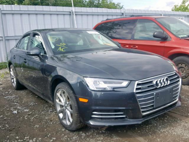 WAUBNAF44HN062863 - 2017 AUDI A4 PROGRES GRAY photo 1