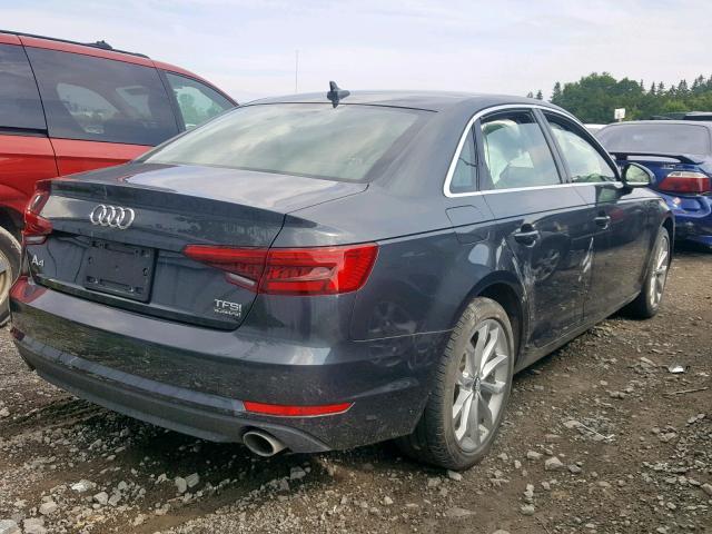 WAUBNAF44HN062863 - 2017 AUDI A4 PROGRES GRAY photo 4