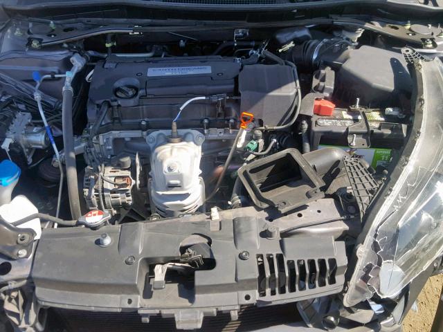 1HGCR2F82EA097345 - 2014 HONDA ACCORD EXL GRAY photo 7