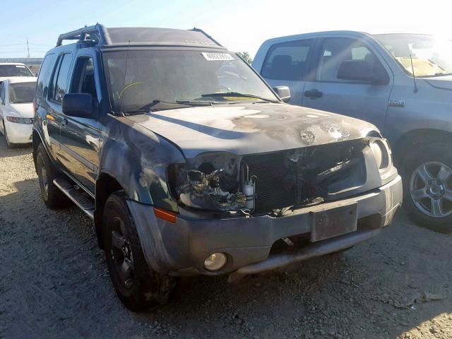 5N1ED28TX2C543518 - 2002 NISSAN XTERRA XE GREEN photo 1