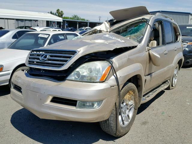 JTJBT20X460123413 - 2006 LEXUS GX 470 TAN photo 2