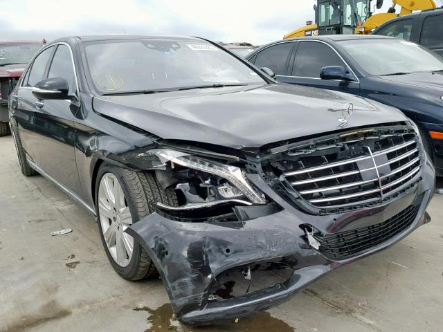 WDDUG8CB1EA008477 - 2014 MERCEDES-BENZ S 550 BLACK photo 1