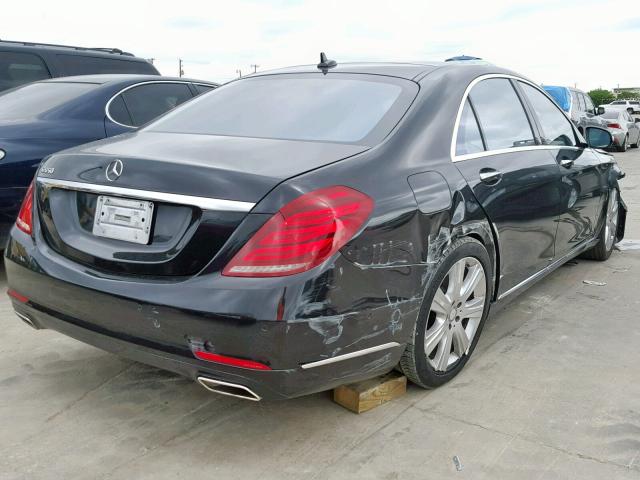 WDDUG8CB1EA008477 - 2014 MERCEDES-BENZ S 550 BLACK photo 4